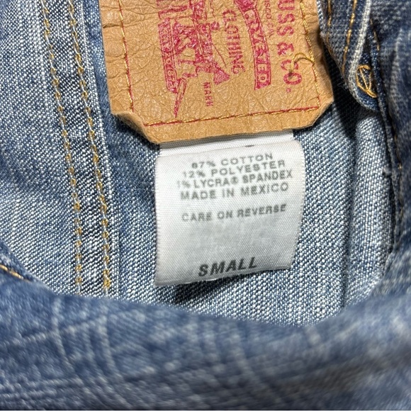 Levi's Jacket Womens Small Vintage Trucker Denim Button Up Outerwear Classic - Picture 2 of 3